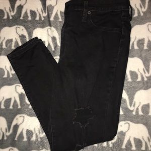 Universal Thread BLACK High Rise Jeggings size 12S